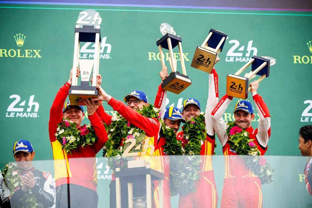 Nicklas Nielsen vinder 24-timersløbet på Le Mans
(Foto: Ferrari Media)